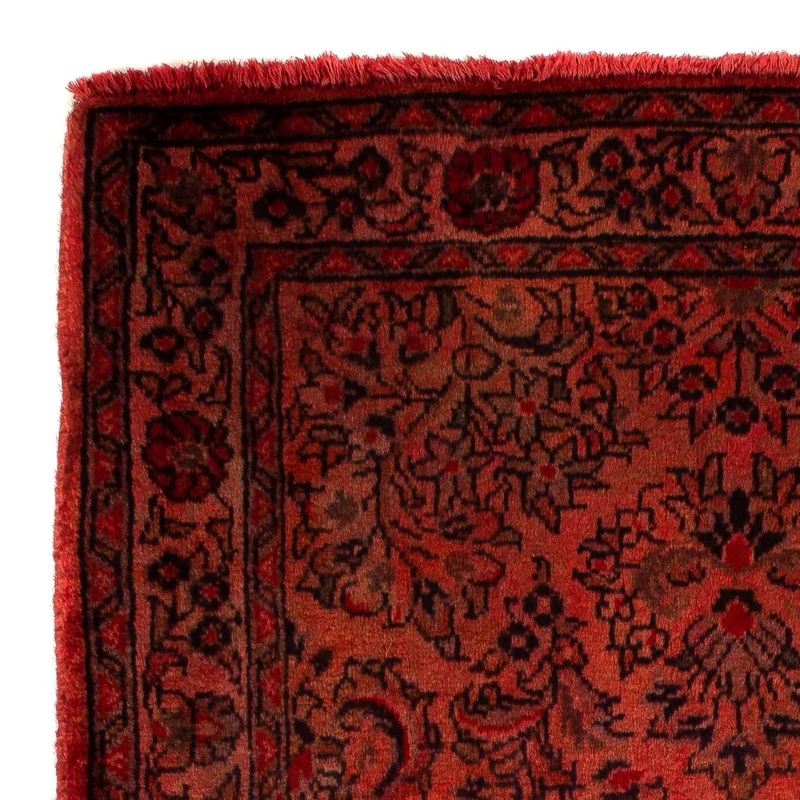 Orientteppich 68 x 132 cm - dunkelrot