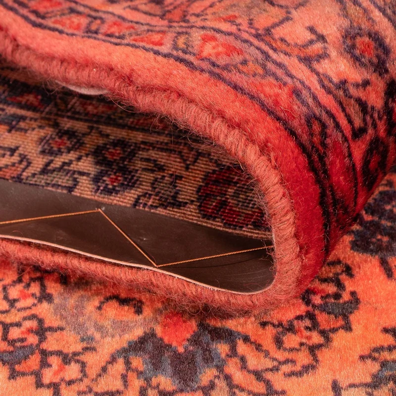 Orientteppich 68 x 132 cm - dunkelrot