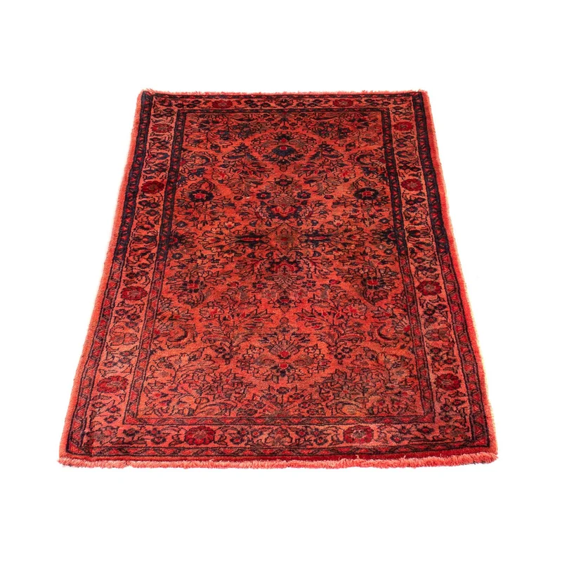 Orientteppich 68 x 132 cm - dunkelrot