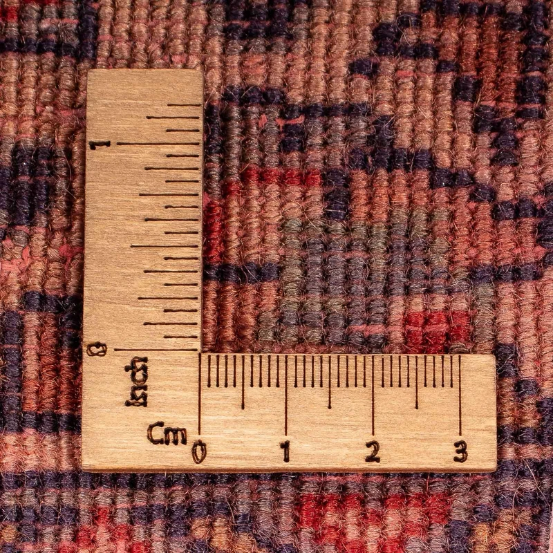 Orientteppich 68 x 132 cm - dunkelrot