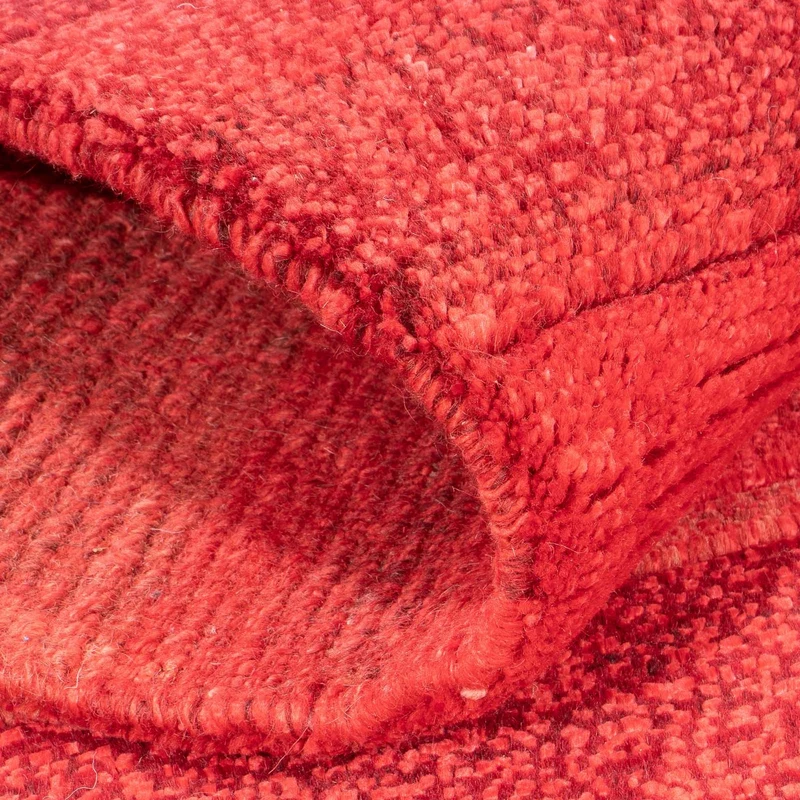 Nepal Teppich - 72 x 140 cm - rot