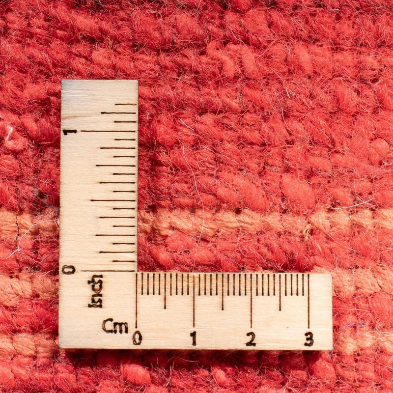 Nepal Teppich - 72 x 140 cm - rot