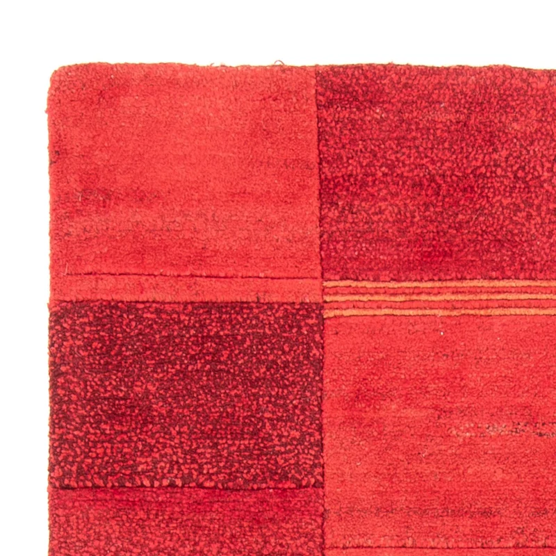 Nepal Teppich - 73 x 140 cm - rot