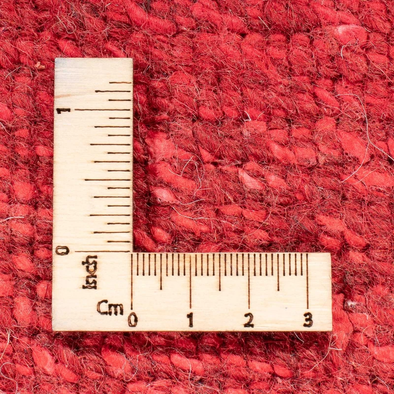 Nepal Teppich - 73 x 140 cm - rot