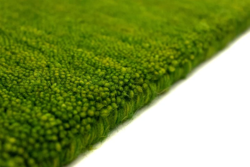 Gabbeh Teppich - Indus 80 x 240 cm - grün