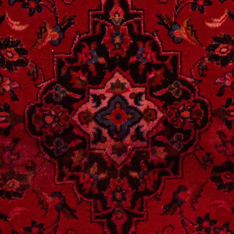 Orientteppich 100 x 155 cm - dunkelrot