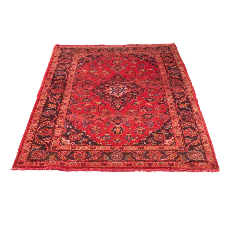 Orientteppich 100 x 155 cm - dunkelrot