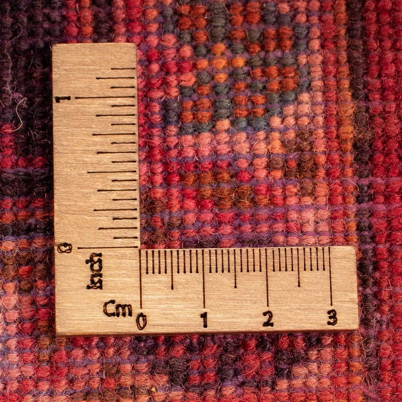 Orientteppich 100 x 155 cm - dunkelrot
