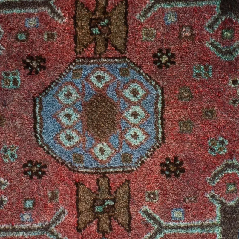 Orientteppich 101 x 108 cm - mehrfarbig