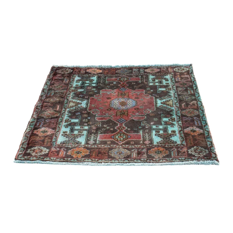 Orientteppich 101 x 108 cm - mehrfarbig
