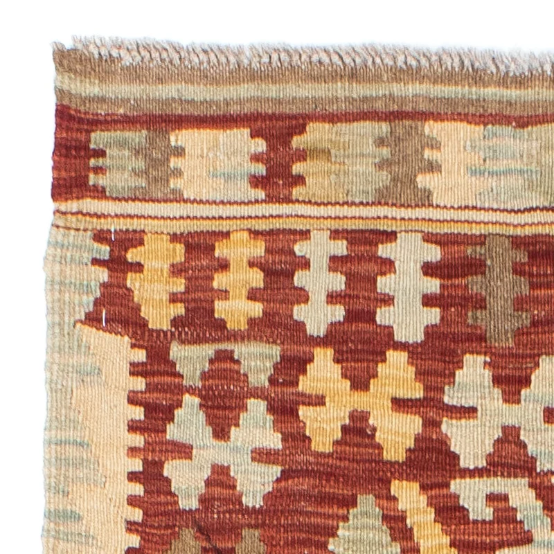 Kelim Teppich - Oriental 74 x 202 cm - rot