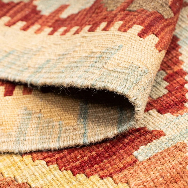 Kelim Teppich - Oriental 74 x 202 cm - rot