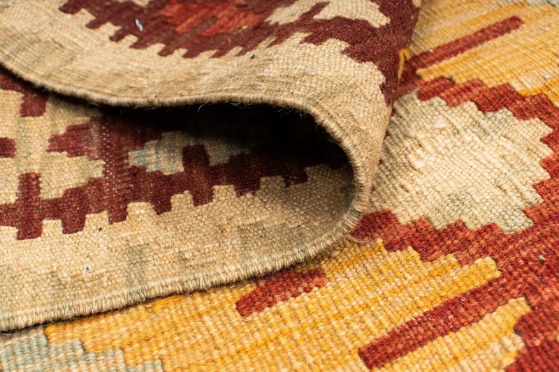 Kelim Teppich - Oriental 75 x 198 cm - beige