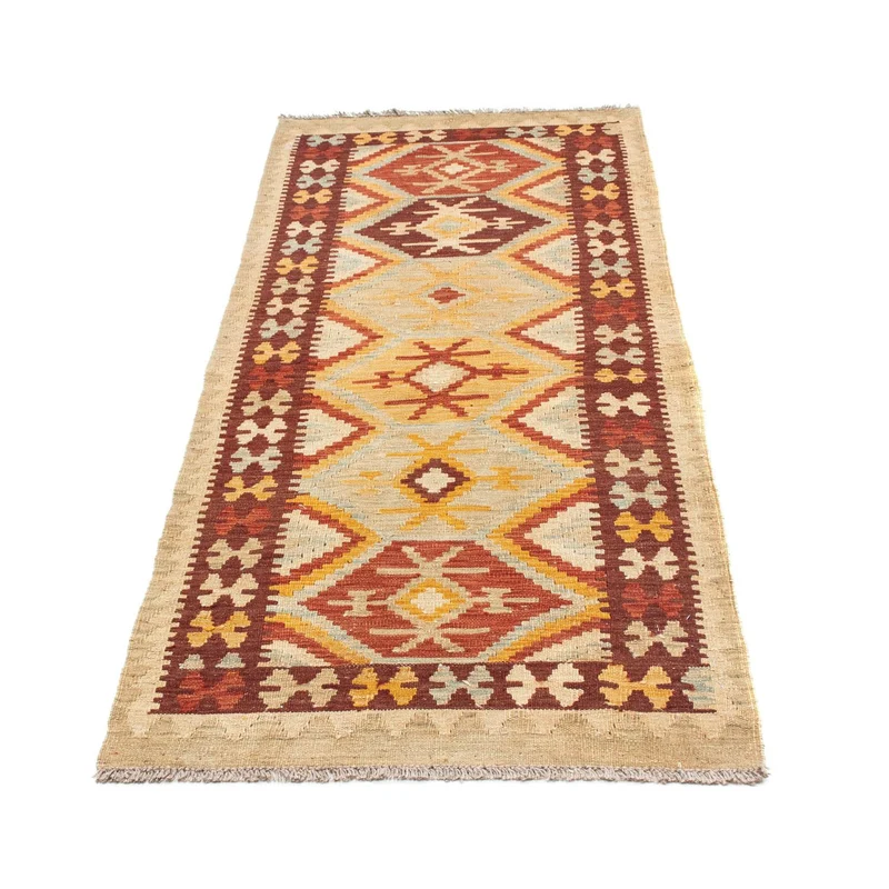 Kelim Teppich - Oriental 75 x 198 cm - beige