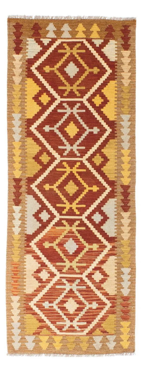 Kelim Fars Teppich 73x206cm - rost