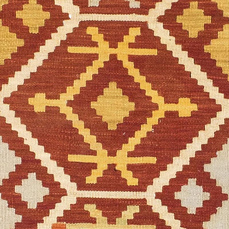 Kelim Fars Teppich 73x206cm - rost