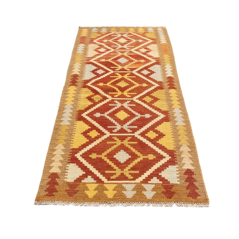 Kelim Fars Teppich 73x206cm - rost