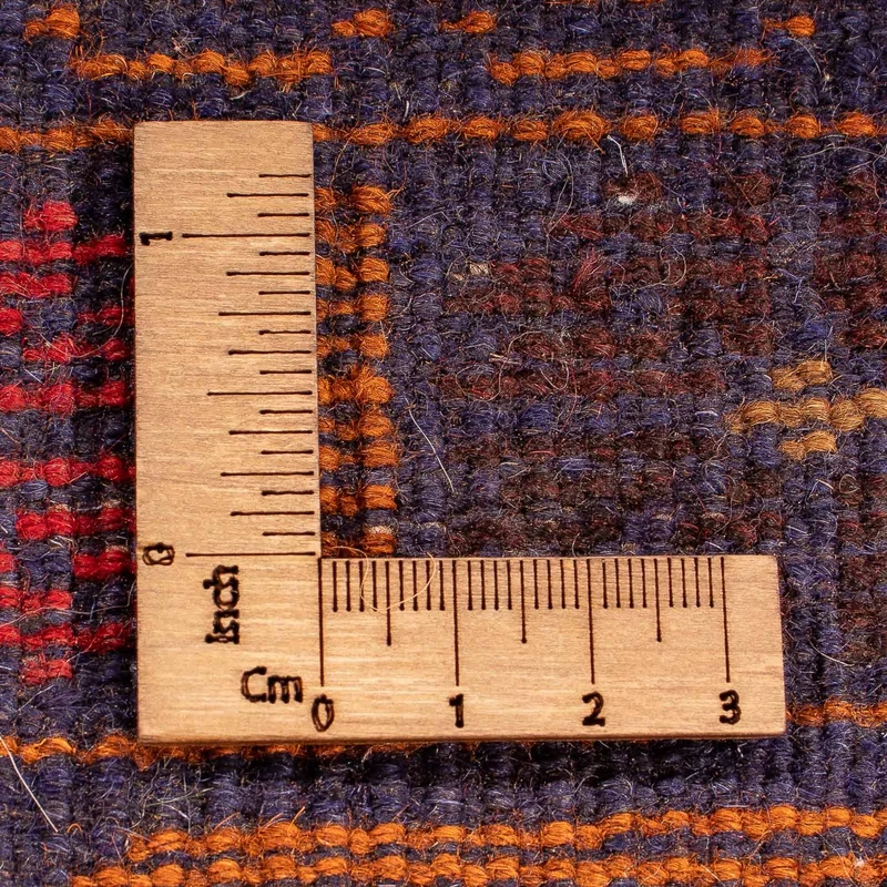 Belutsch Teppich 76 x 133 cm - dunkelblau