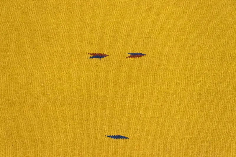Kelim Teppich - Trendy 120 x 180 cm - gelb