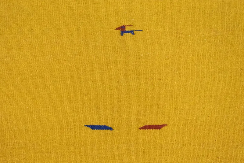 Kelim Teppich - Trendy 120 x 180 cm - gelb