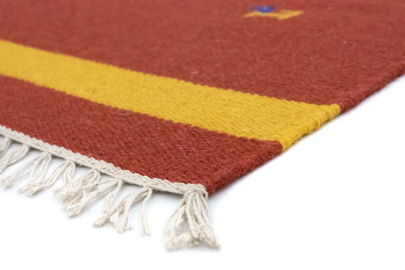 Kelim Teppich - Trendy 120 x 180 cm - rost