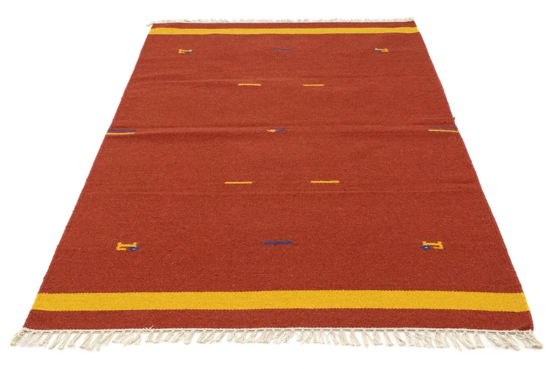 Kelim Teppich - Trendy 120 x 180 cm - rost