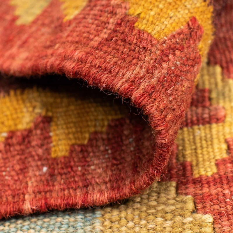 Kelim Teppich - Oriental 77 x 204 cm - rot