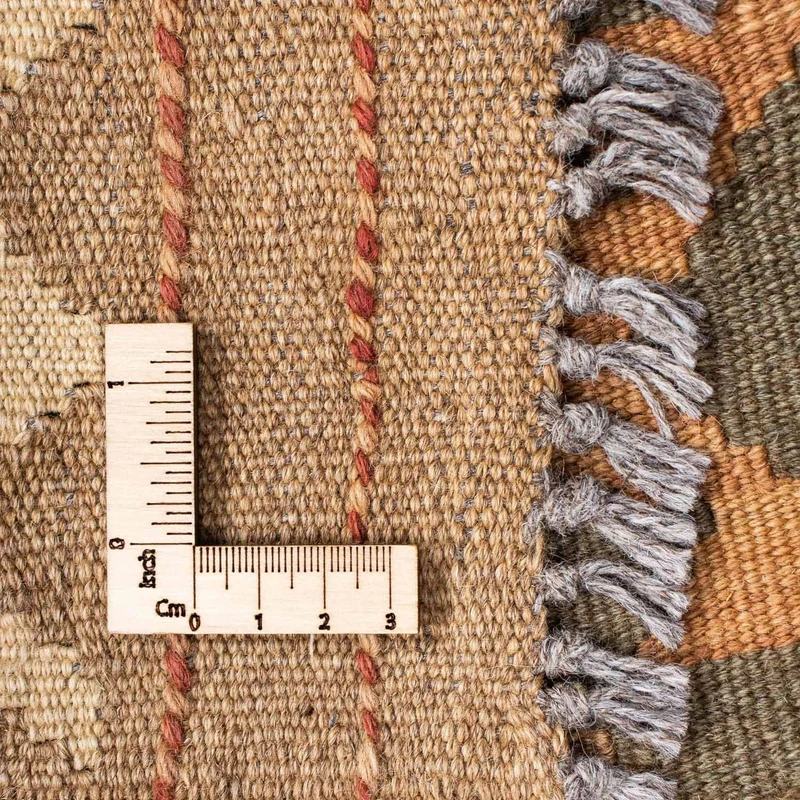 Kelim Teppich - Oriental 80 x 198 cm - hellbraun