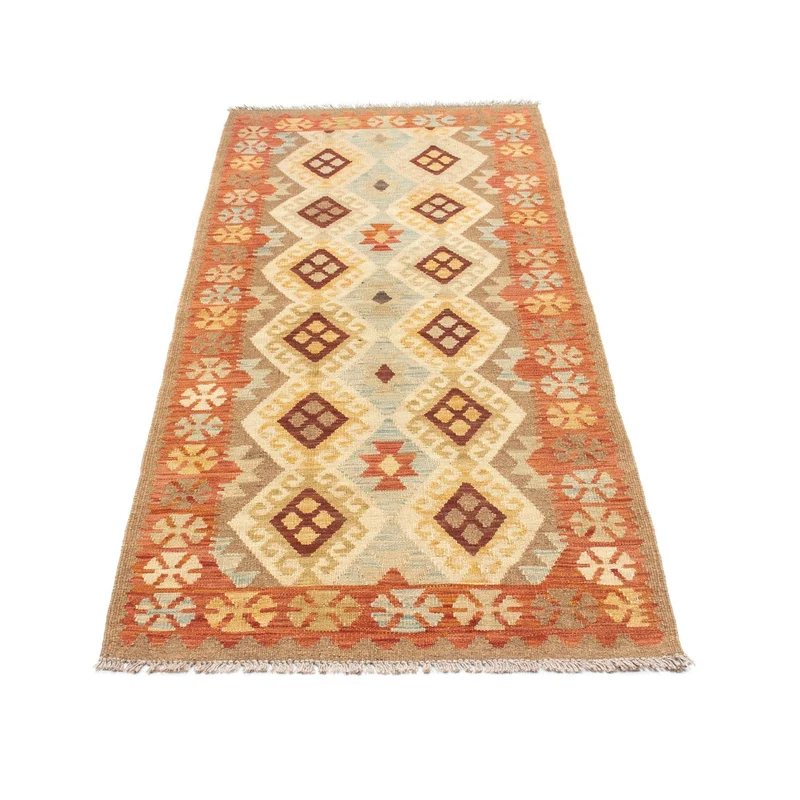 Kelim Teppich - Oriental 78 x 201 cm - beige