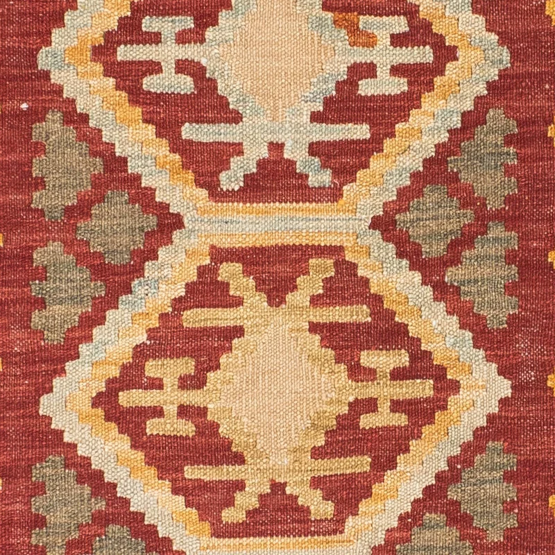 Kelim Teppich - Oriental 76 x 196 cm - hellbraun