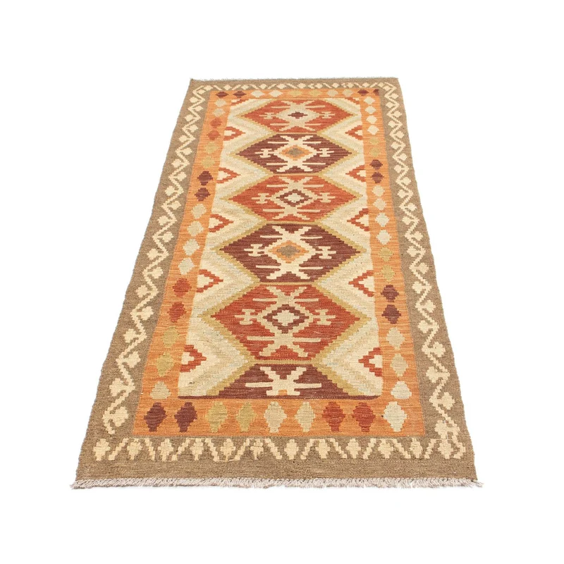 Kelim Teppich - Oriental 73 x 203 cm - beige