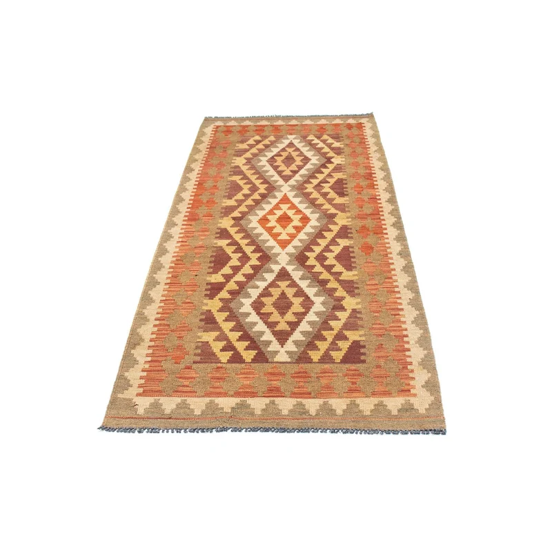 Kelim Teppich - Oriental 78 x 191 cm - hellbraun