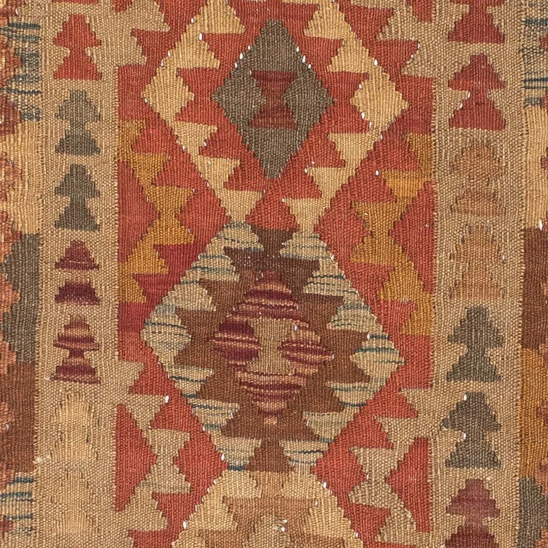 Kelim Teppich - Oriental 78 x 192 cm - hellbraun