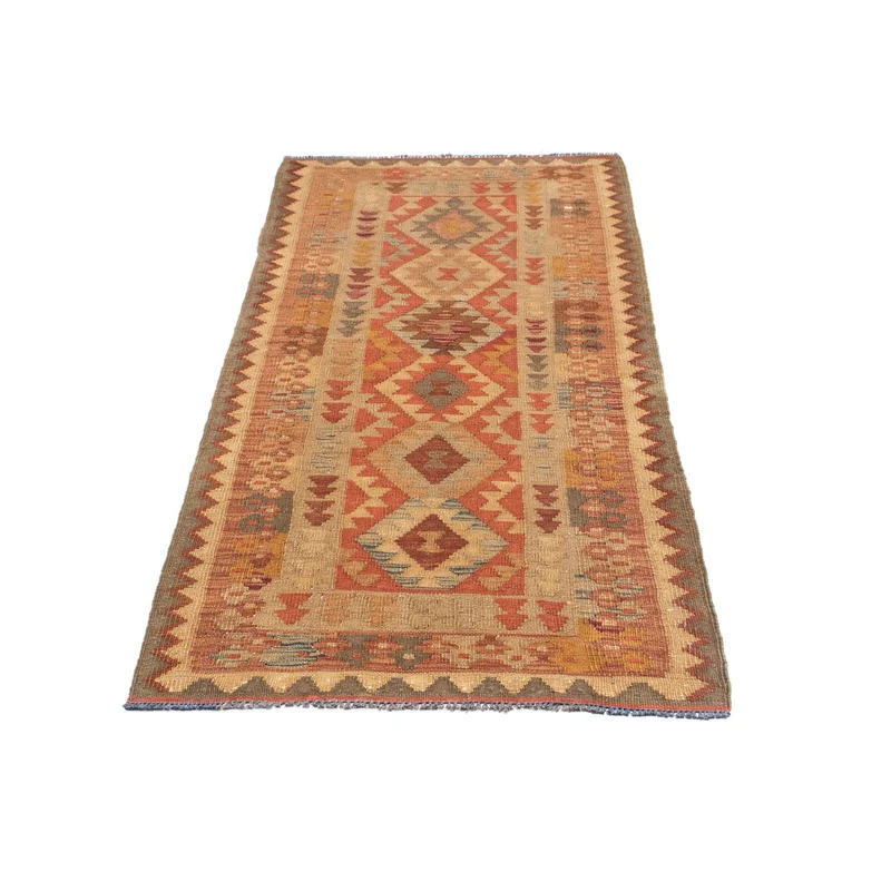 Kelim Teppich - Oriental 78 x 192 cm - hellbraun