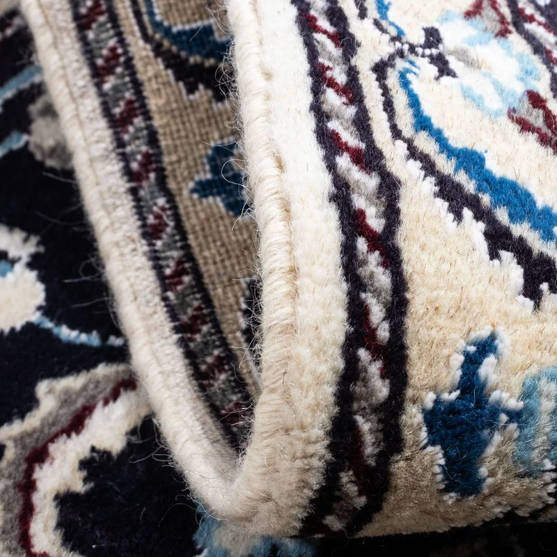 Perserteppich - Nain 55 x 101 cm - dunkelblau