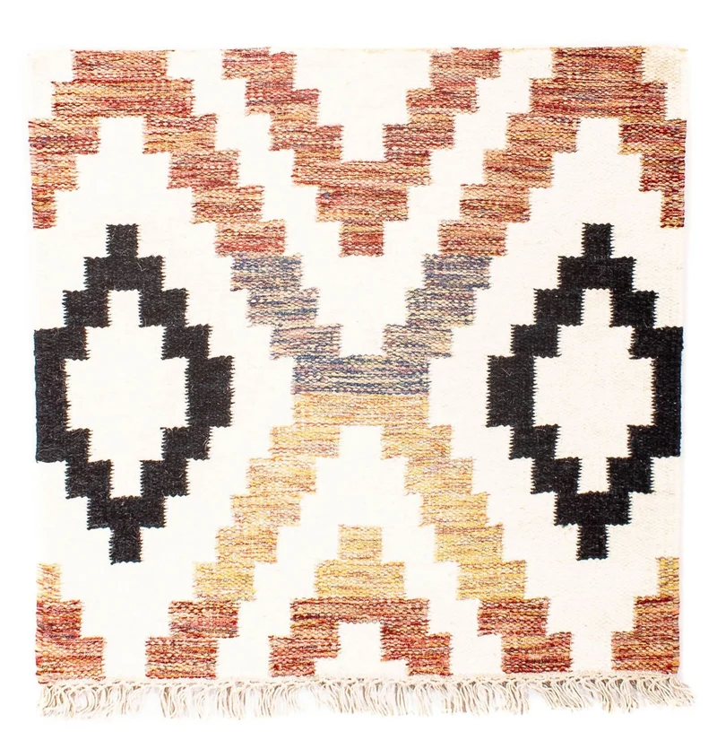 Kelim Teppich - Trendy 67 x 69 cm - beige