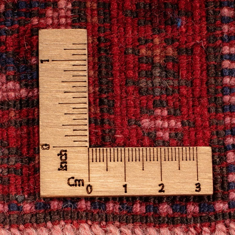 Orientteppich 104 x 131 cm - hellrot