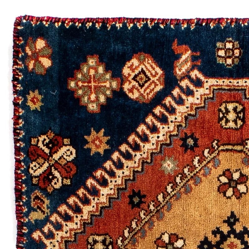 Perserteppich - Nomadic 68 x 70 cm - dunkelblau