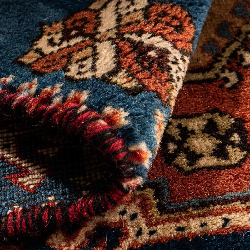 Perserteppich - Nomadic 68 x 70 cm - dunkelblau