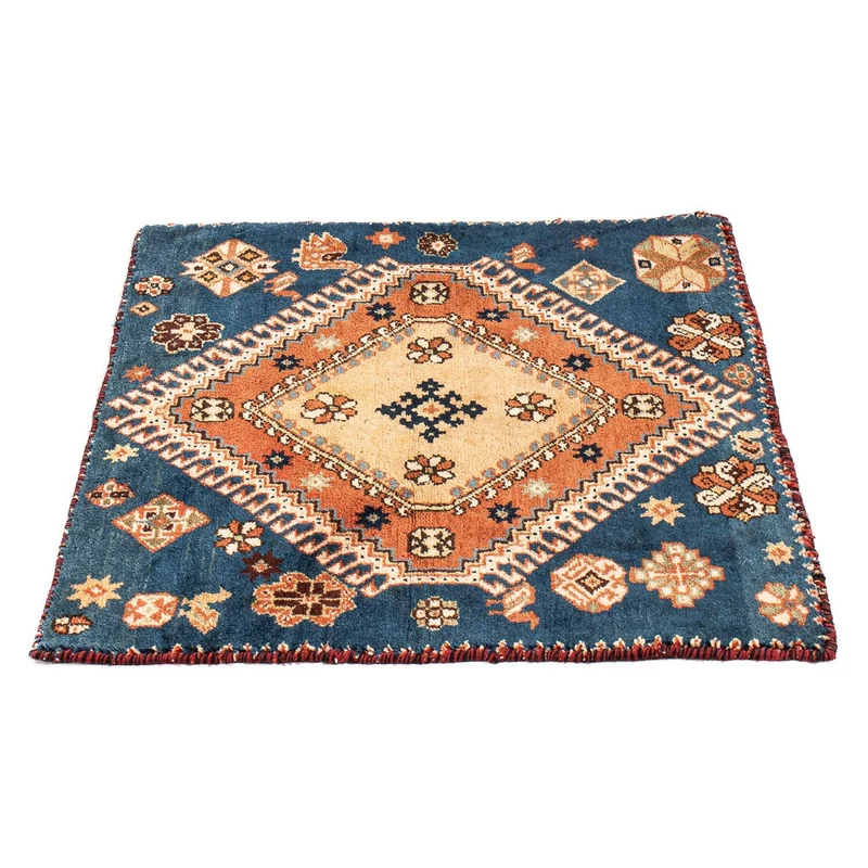 Perserteppich - Nomadic 68 x 70 cm - dunkelblau
