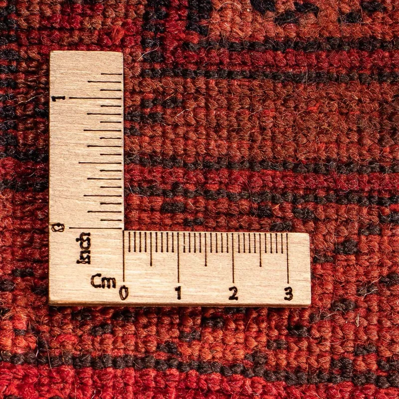 Orientteppich 70 x 103 cm - dunkelrot