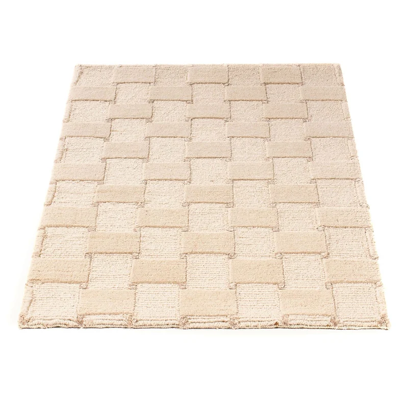 Nepal Teppich 60 x 90 cm - beige