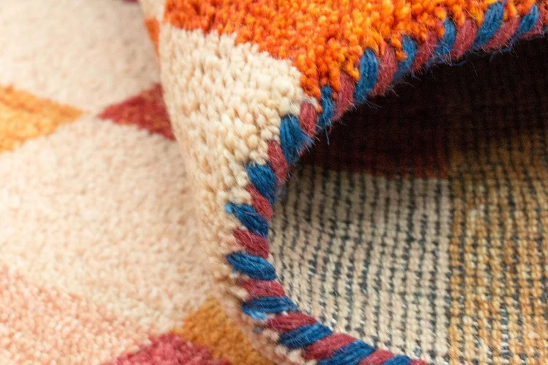 Gabbeh Teppich - Indus 96 x 157 cm - bunt