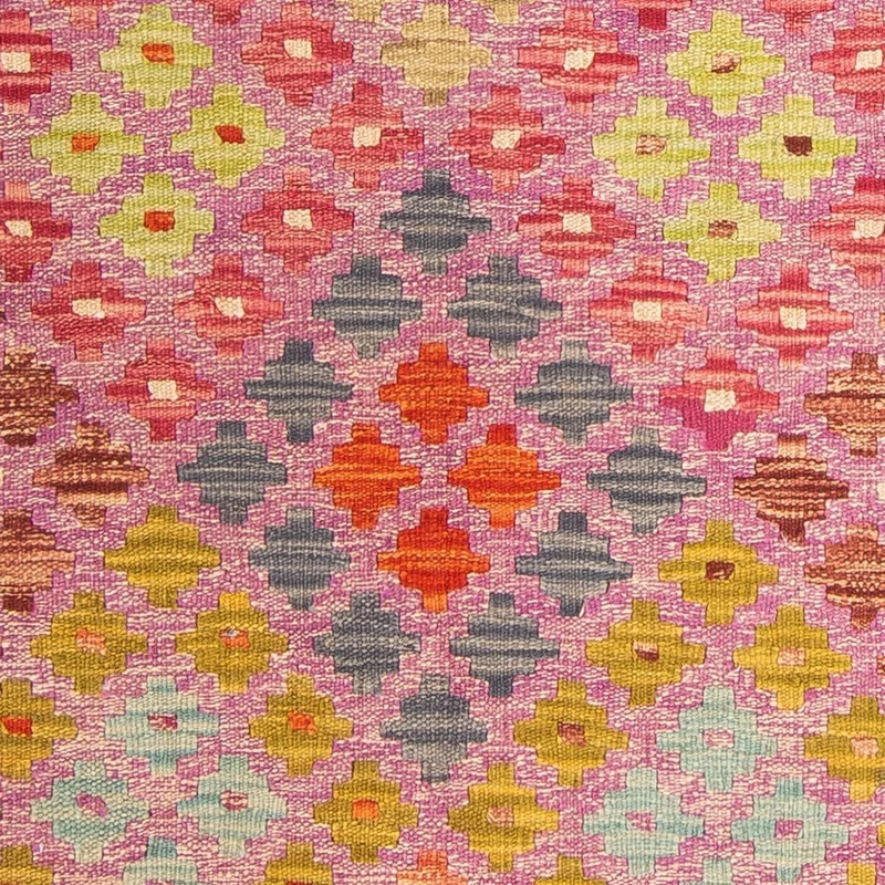 Kelim Teppich - Splash 101 x 147 cm - mehrfarbig