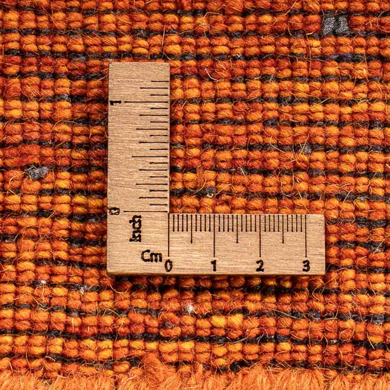Gabbeh Teppich - Loribaft Indus 70 x 133 cm - orange