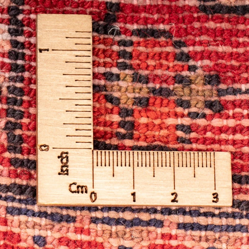 Orientteppich 112 x 174 cm - dunkelrot