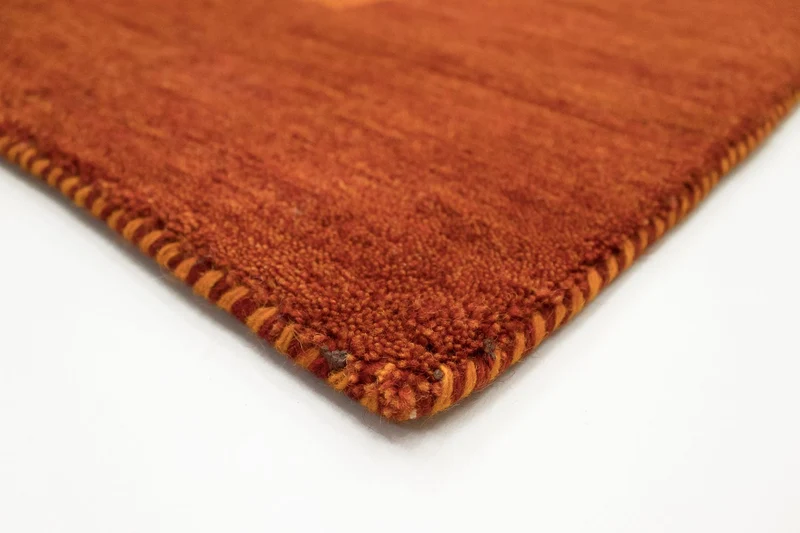 Gabbeh Teppich - Softy 90 x 160 cm - orange