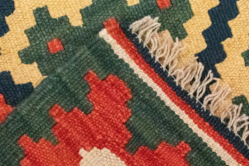 Kelim Fars Teppich 80x132cm - mehrfarbig