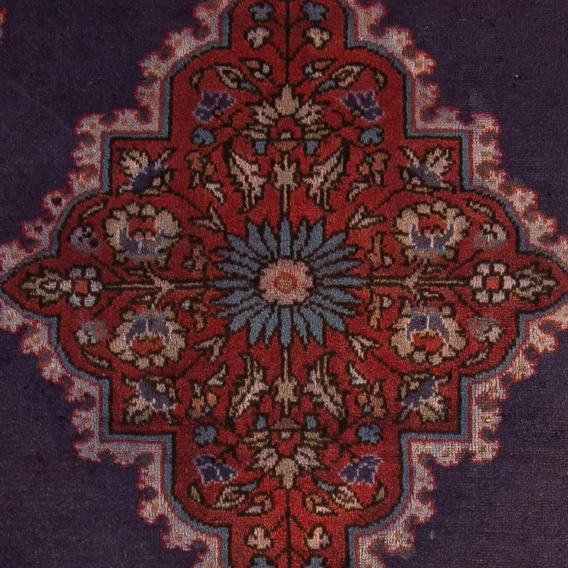 Orientteppich 105 x 150 cm - dunkelblau