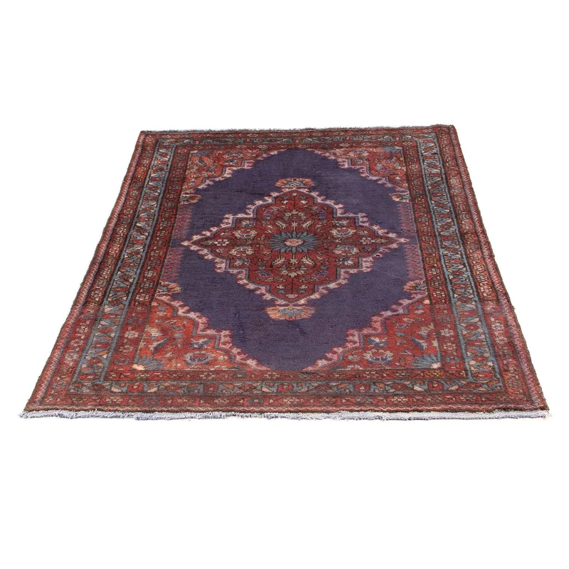 Orientteppich 105 x 150 cm - dunkelblau
